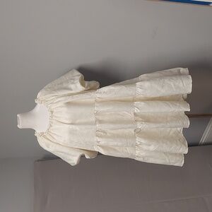 Chic Cream Mini Dress